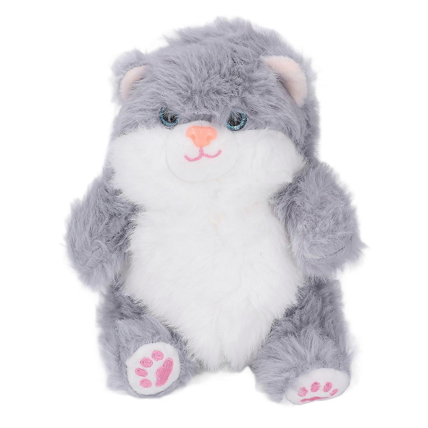Adorable Stuffed Animal Cat Timeless Companion Fluffy Cuddling Partner Playful Ease Cat Plush Toy fo