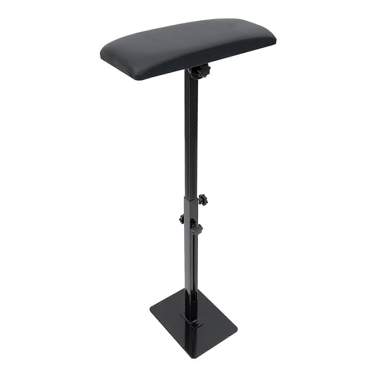 Black Portable Armrest Stand Adjustable Height