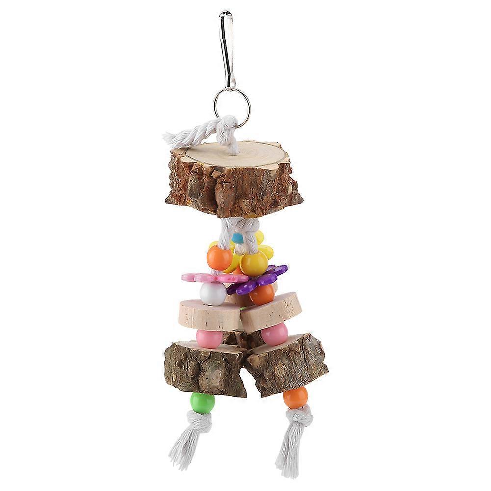 Funny Cat Kitten Pet Play Toy Cat Bar Stick Set Interactive Toy and Parrot Chewing Climbing Swinging Cage Accessories