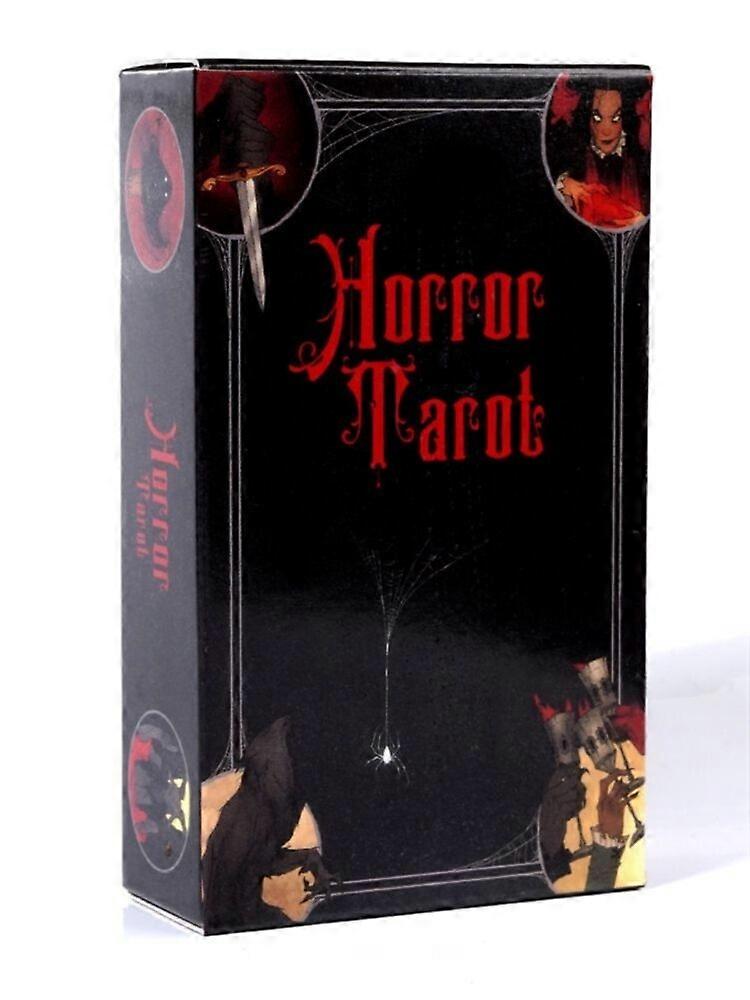 Horror Tarot Deck - Spooky Gothic Divination Cards Set