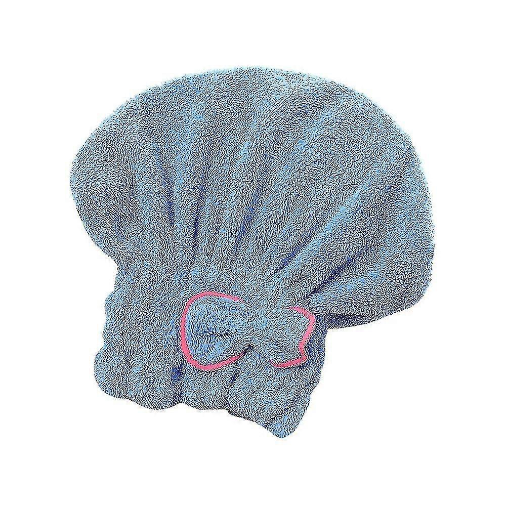 Capuchon de serviette pour cheveux à séchage rapide en microfibre