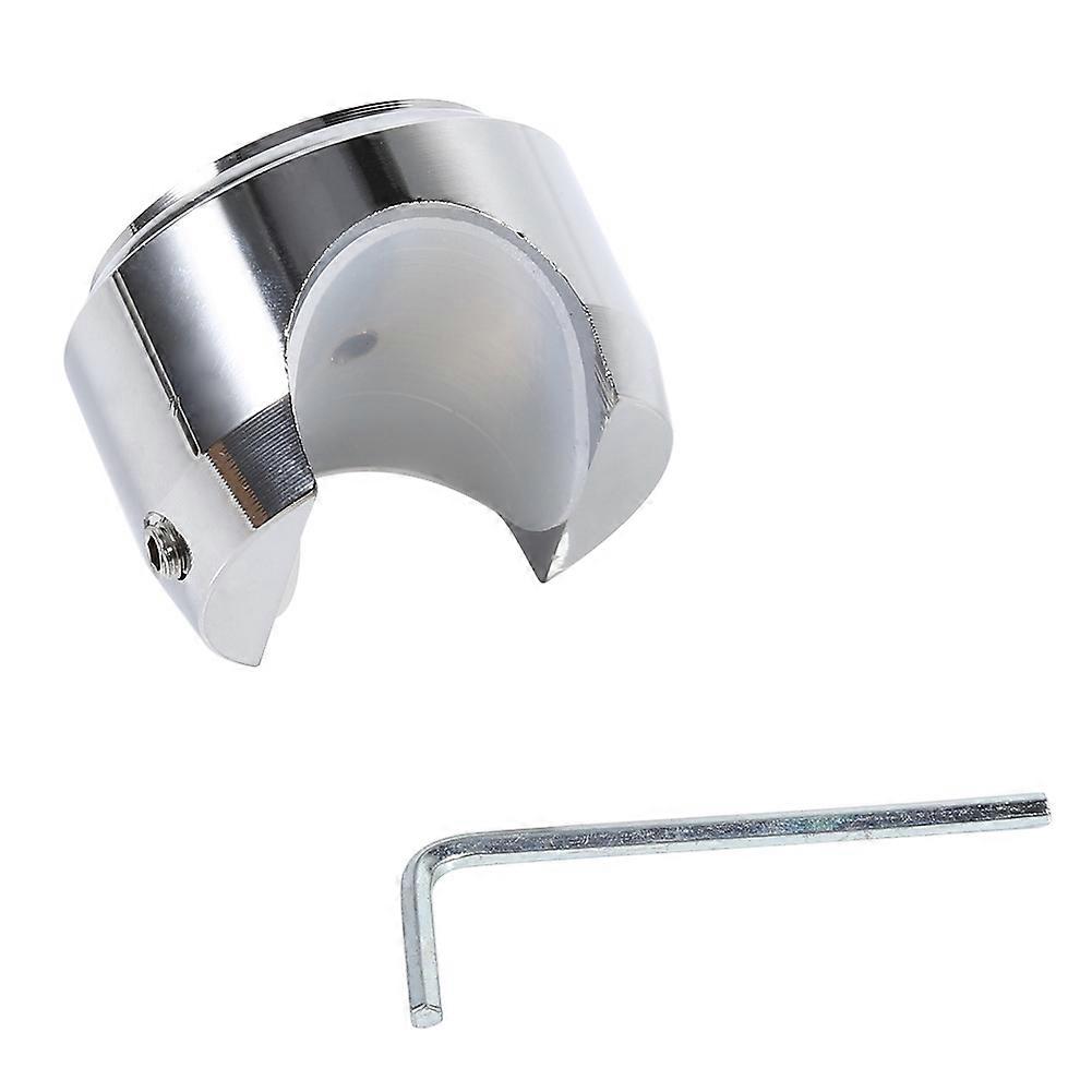 7/8" 1" Motorcycle Handlebar Mount Watch Precise Time Keeping Dial Clock White