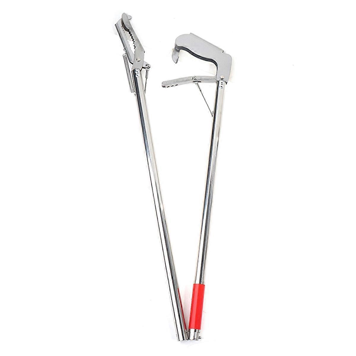 Foldable Tongs Stick, Garbage Clip,Aluminum Alloy,Safe Handling