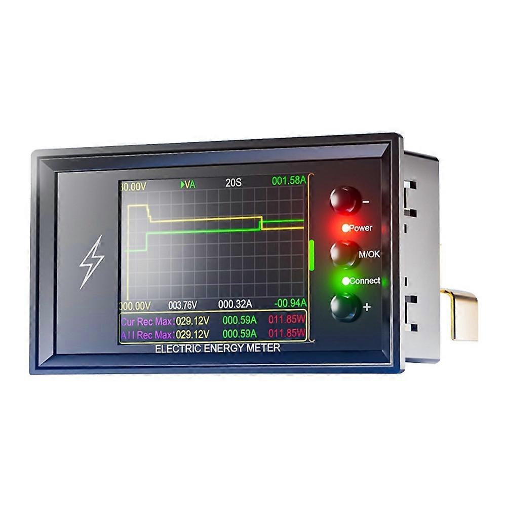 DC 0-420V 100A WiFi Tester baterii/mocy Dwukierunkowy amperomierz 2 w 1