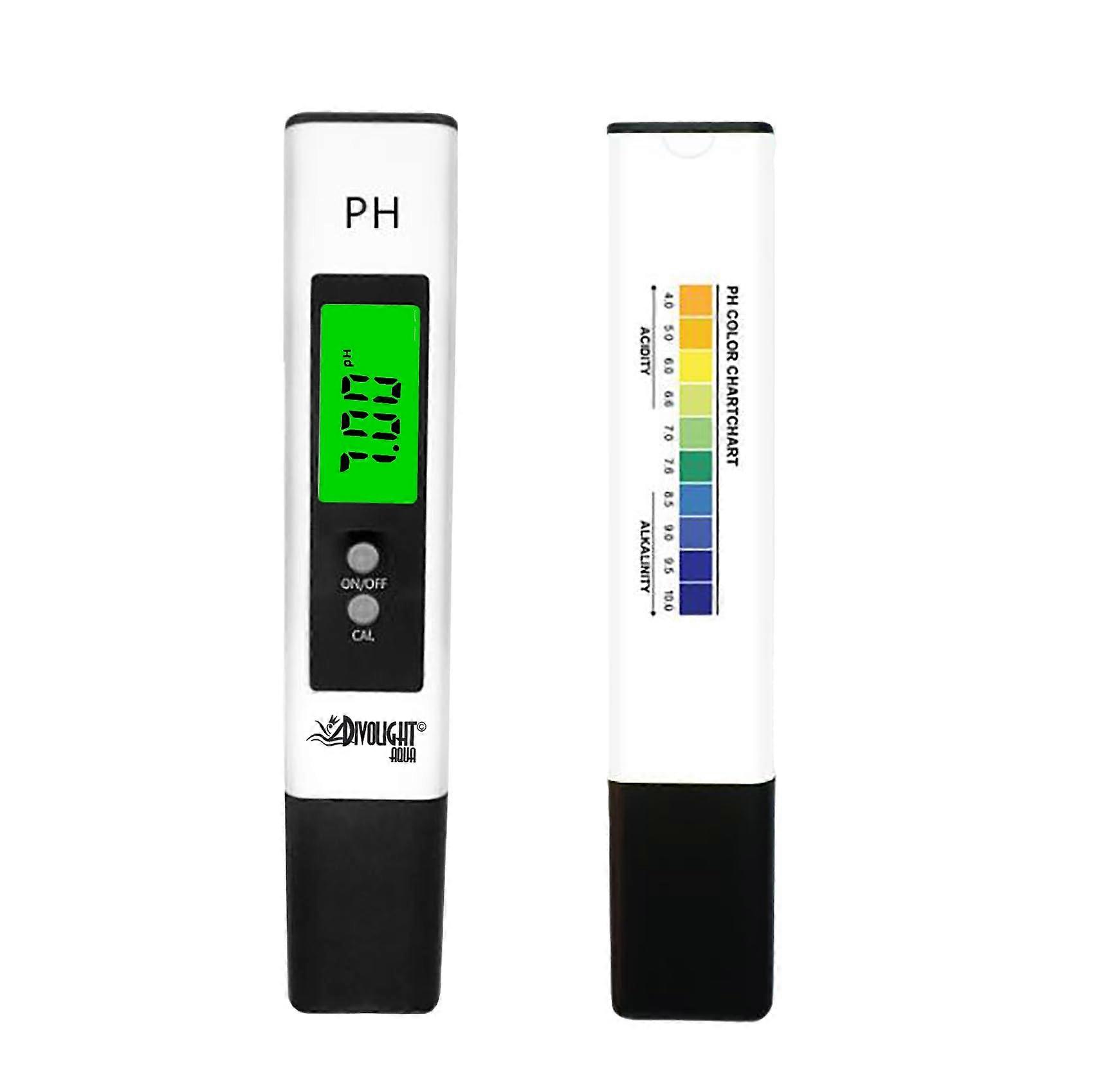 High Accuracy Digital PH Meter with Large LCD Display, Portable Waterproof Design, and Automatic Calibration