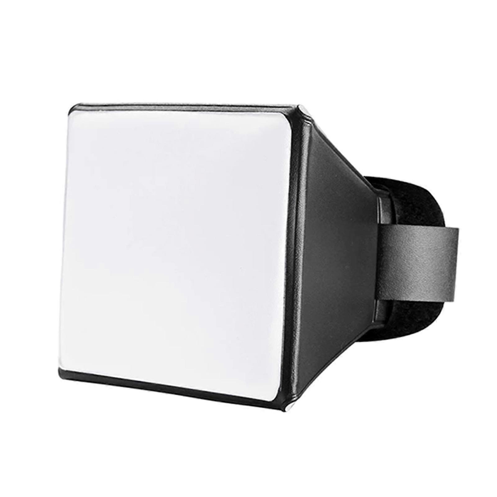 Universal Flash Diffusor Light Softbox Tragbare Speed Light Soft Box für Pentax Olympus Kameras Studio Light Zubehör Schwarz