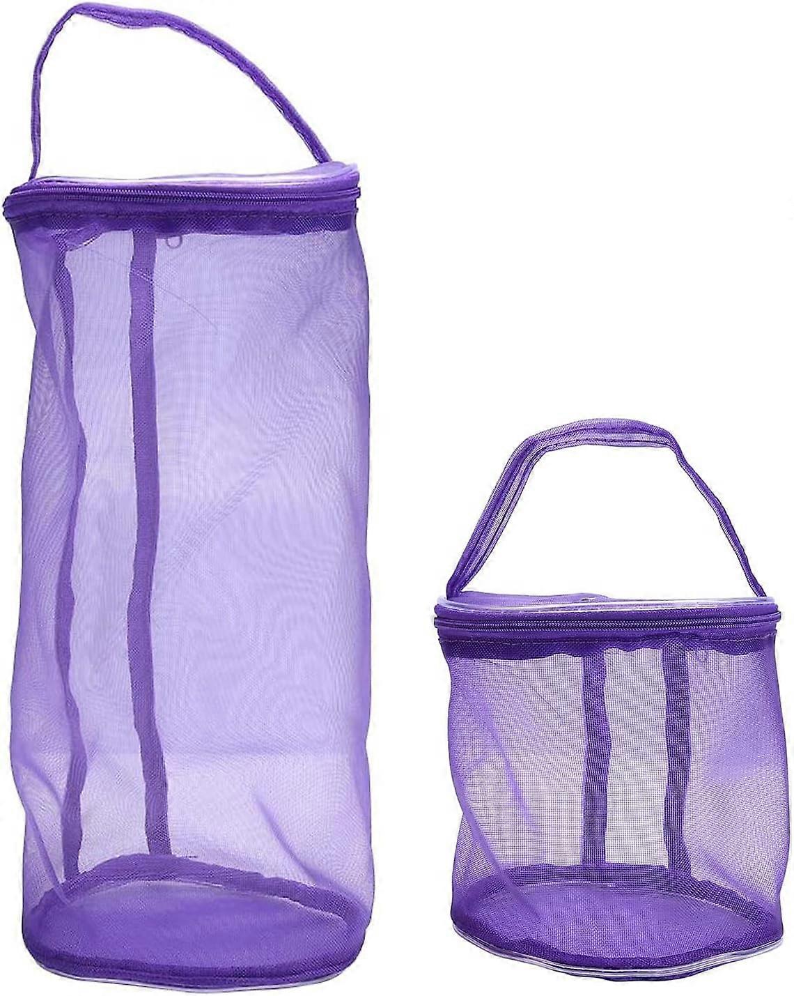Yarn Storage Solution, Mesh Knitting Bag, Foldable Design