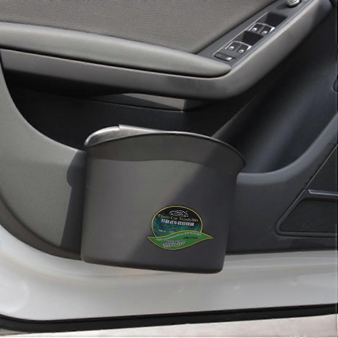 2.0L LW-1795 Universal Open Car Trash Bin with Hanger Clip