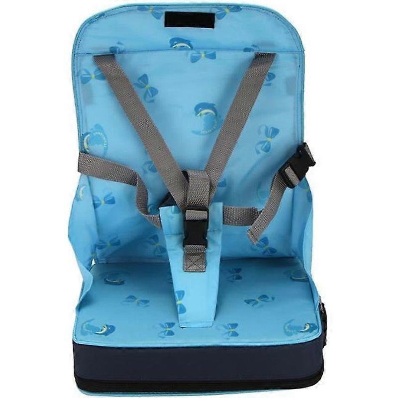 New Maman Yani Baby Dining Chair with Bag + Blue