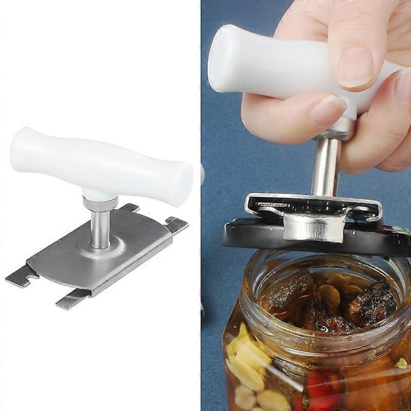 Saving Rotary Open Canister Multi-Purpose Stainless Steel Bottle Opener
