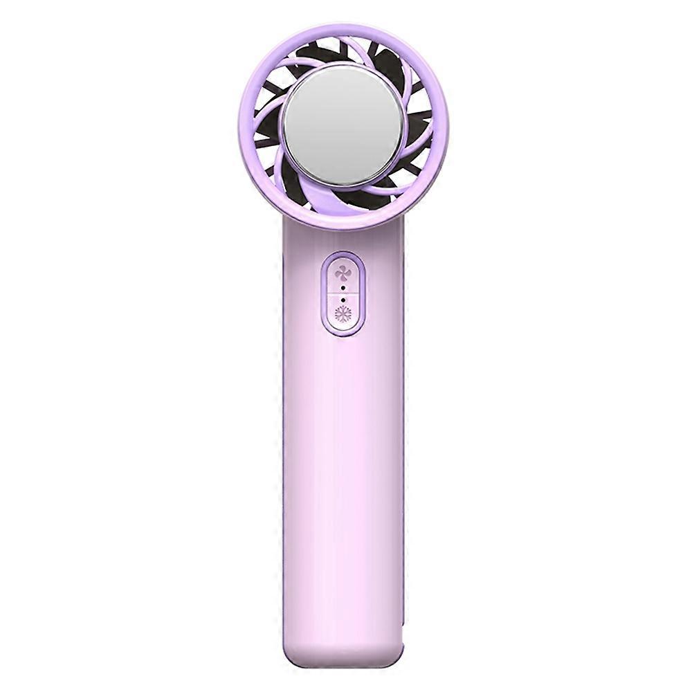 Portable USB Mini Fan Rechargeable 3600mAh Battery 3 Speed Settings Desktop Handheld Cooling Fan