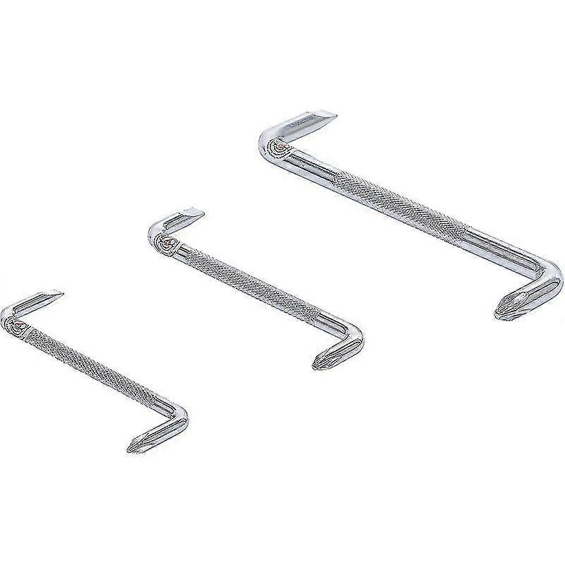 Angled Screwdriver Set | Slot | 3 Pieces.