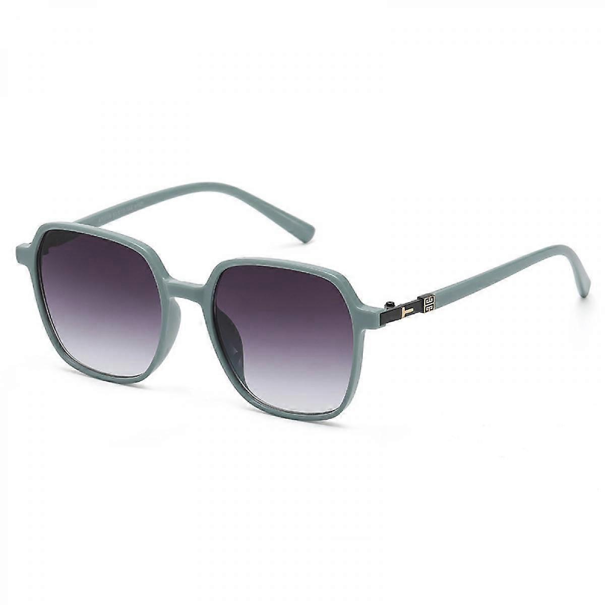 Retro Square Lunettes de soleil Vintage Oversized Shades Sun Glasses