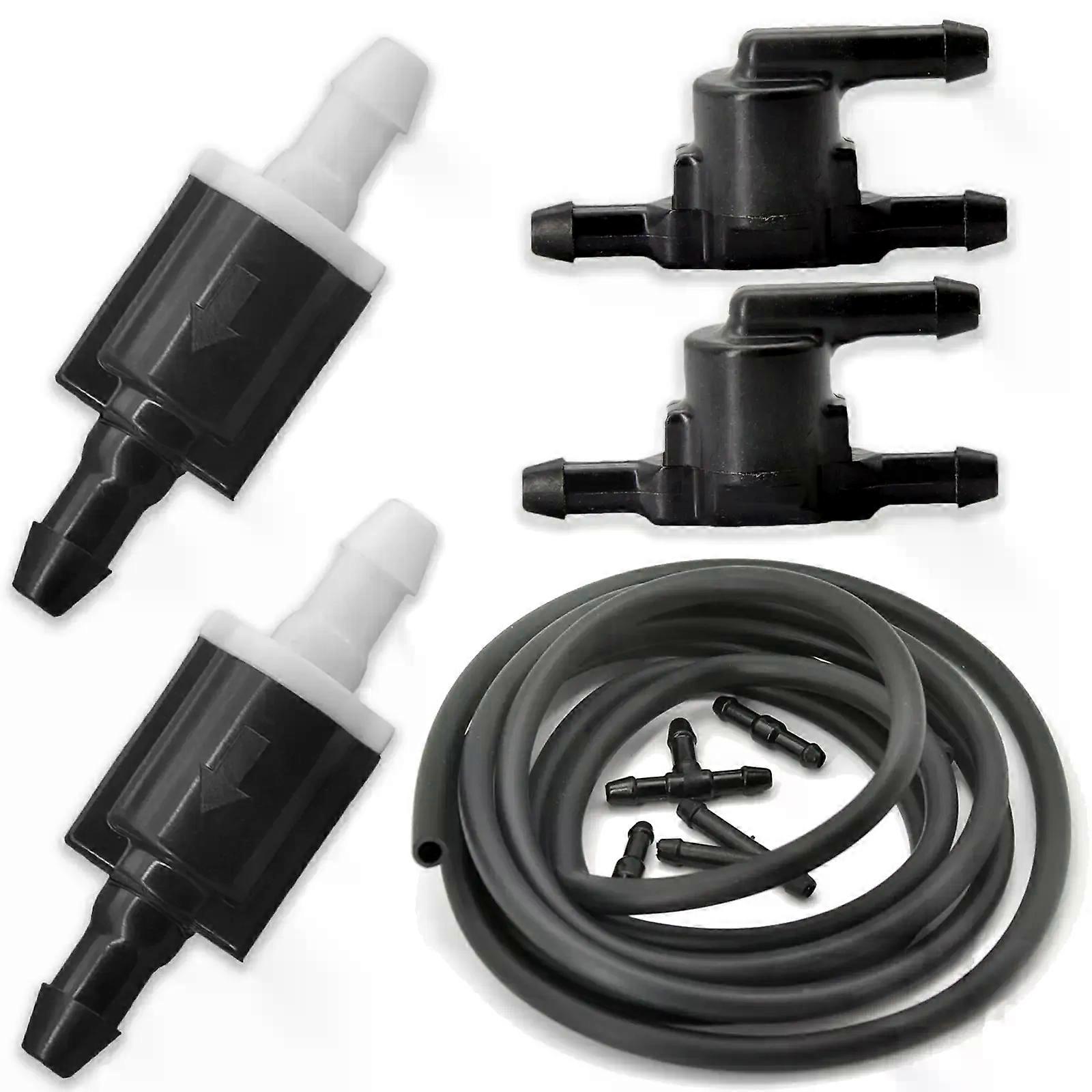 Wiper Washer Windshield Check Valve Non Return Hose Kit For Toyota Camry Hilux Corolla Avensis Prius Scion 8532126020 8532128020
