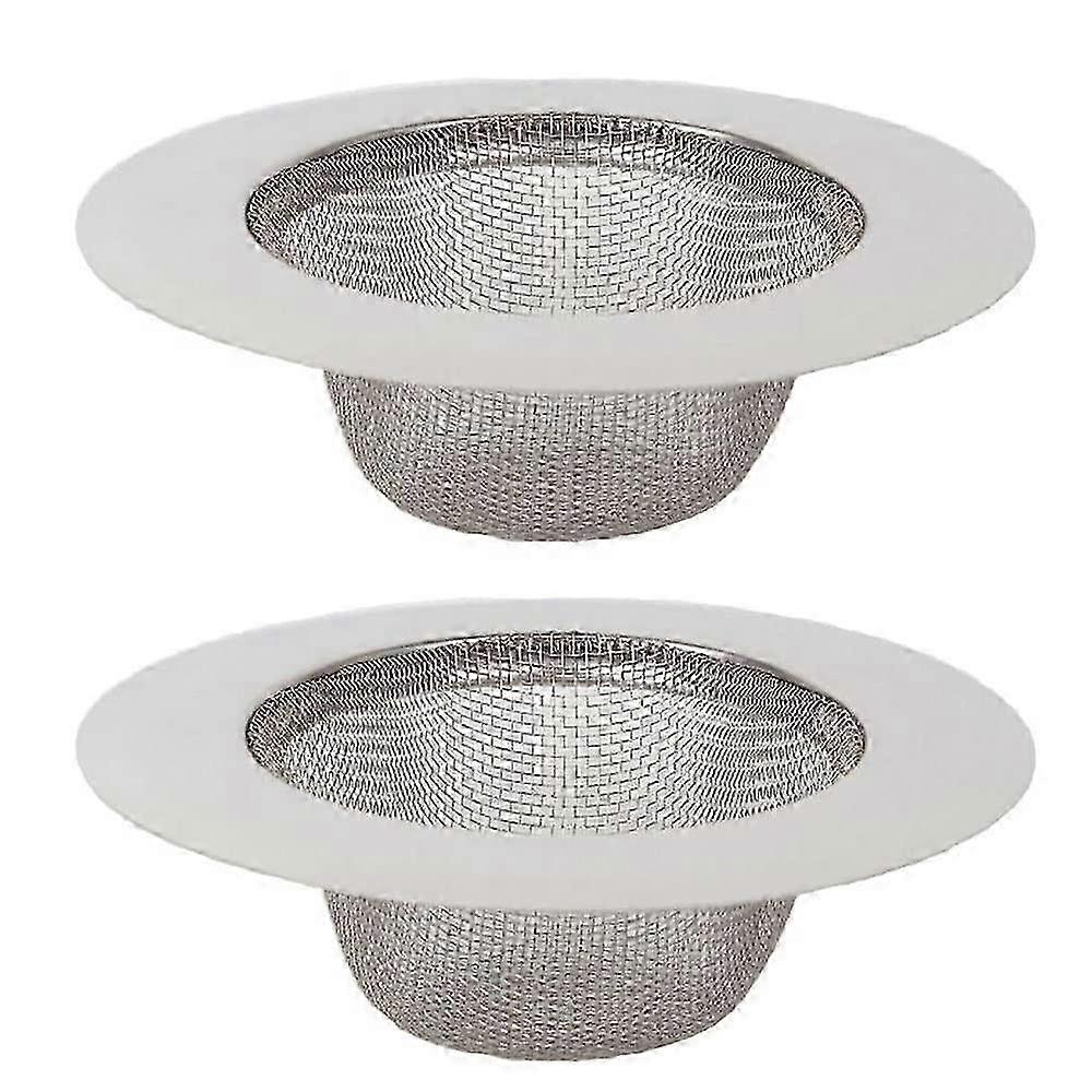 Stainless Steel Sink Strainer Kit Featuring Two Components