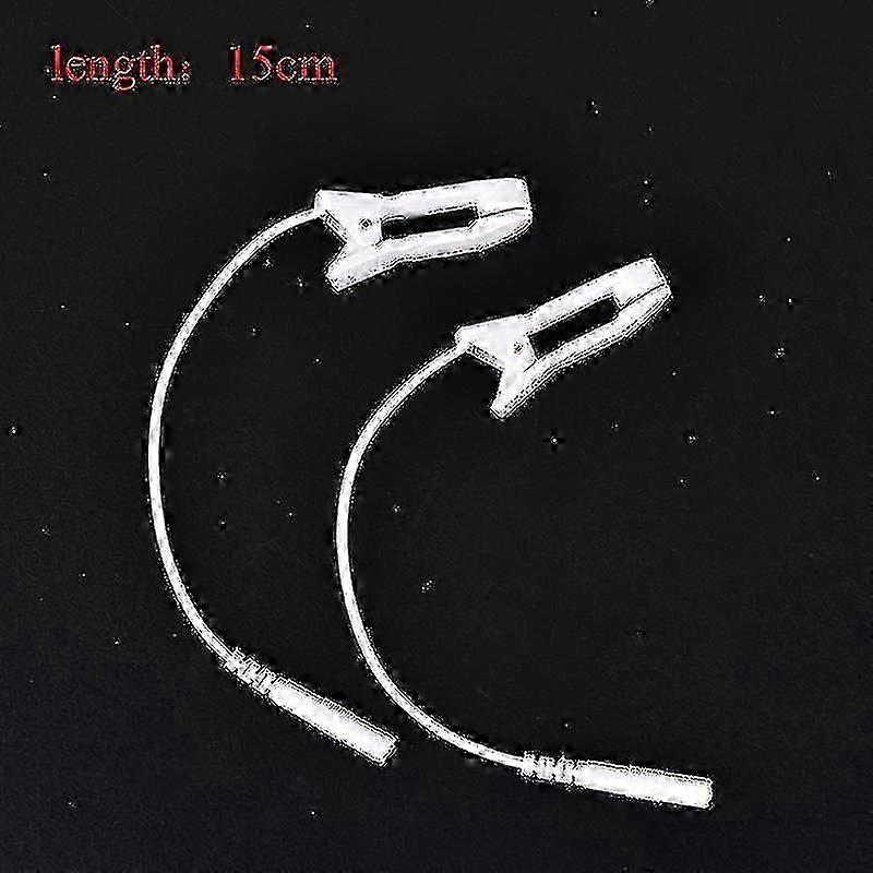 2 قطع 2.0mm الأذن تخفيف الآلام كليب عشرات القطب سلك الرصاص توصيل كابل