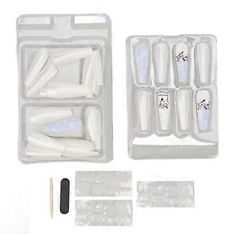 30pcs Cute Exquisite Fake Women Girls Fashionable Full Cover Christmas False Nail for Party Wedding