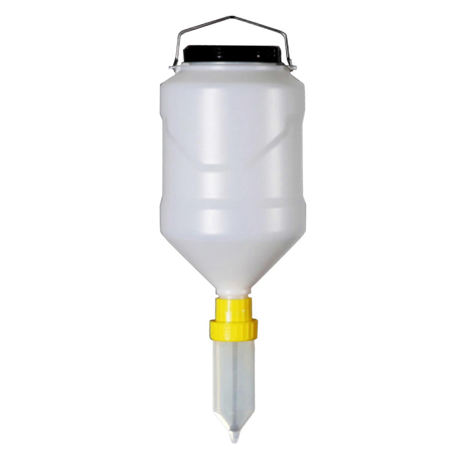 Leak Proof 3L Sauce Bottle Condiment Dispenser Refillable Squeeze Bottle for Storing and Dispensing Various Condiments