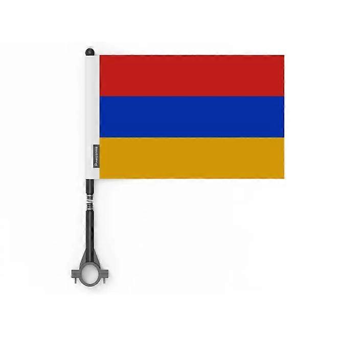 Flag - Armenia - 10 pieces - 14 x 21 cm - Polyester - Double-sided printing