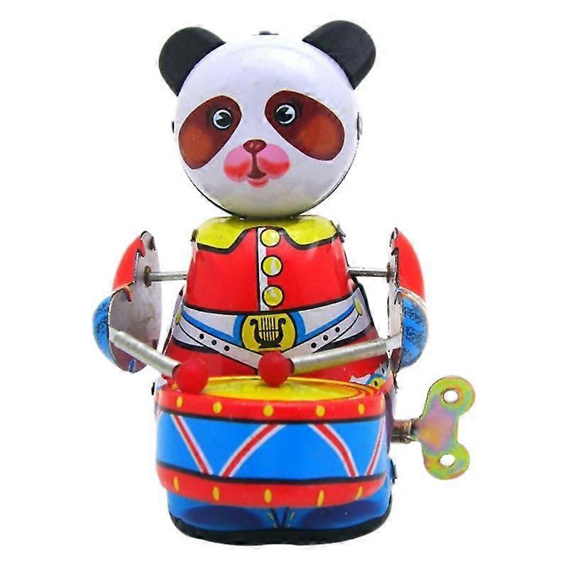 Panda drum wind-up toy