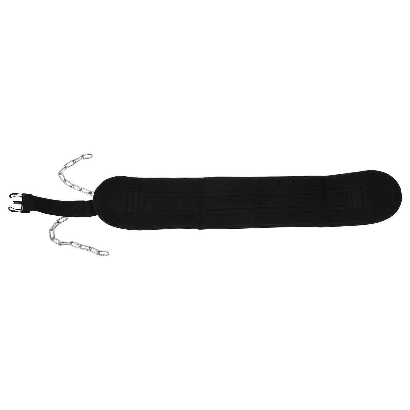 Dip Belt with Chain Gym for Weightlifting Training Gym