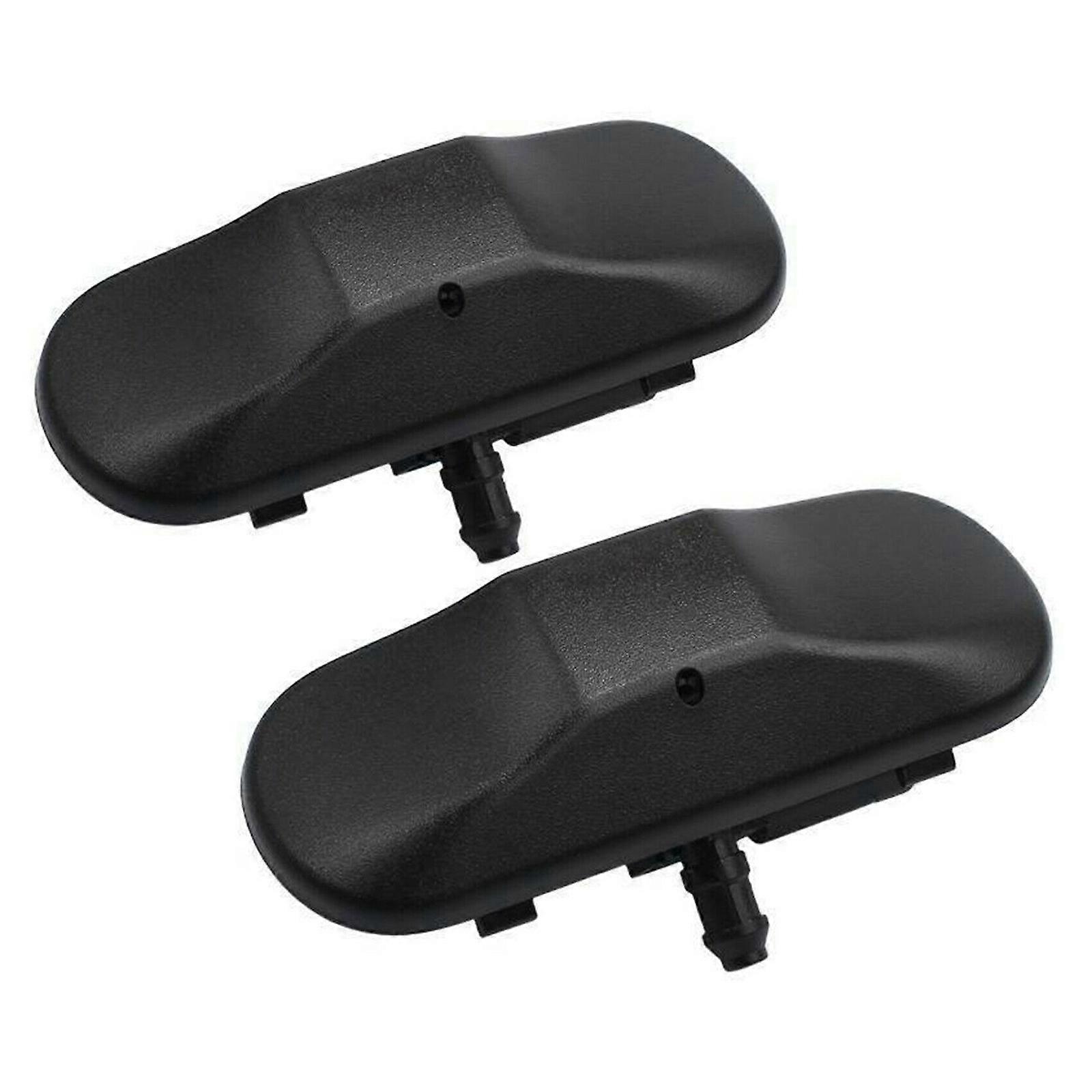 2Pcs/set Front Windscreen Washer Jet Nozzles Nozzle Set 5M0955986C Auto Accessories Easy Installation ABS-material