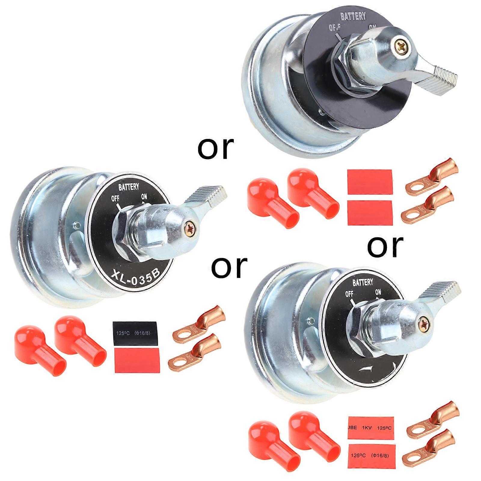 Master Battery Disconnect Switch Kill Cut Off with Copper Contact 1 Pack High Current Master Battery Disconnect Switches