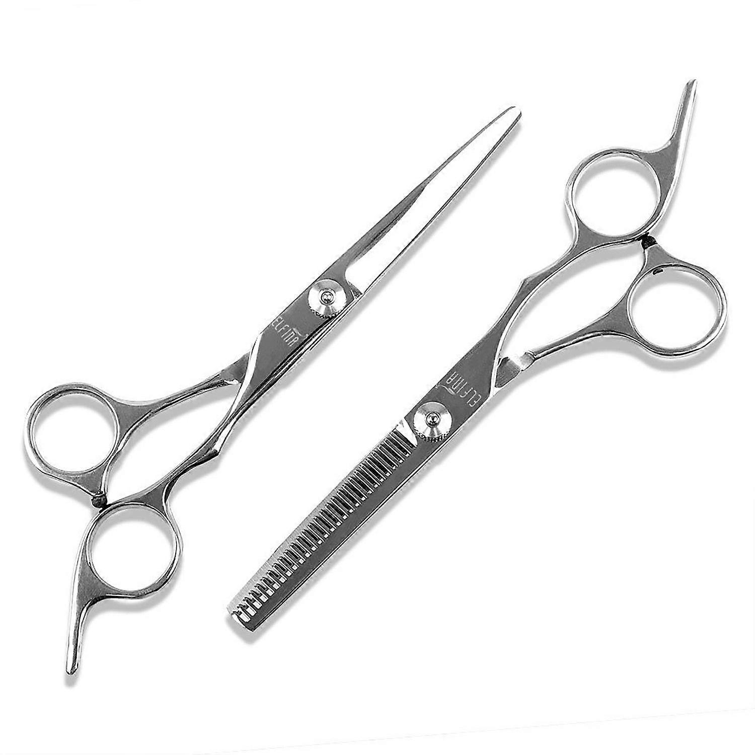 Set van 6 inch haarknipschaar en kappersschaar