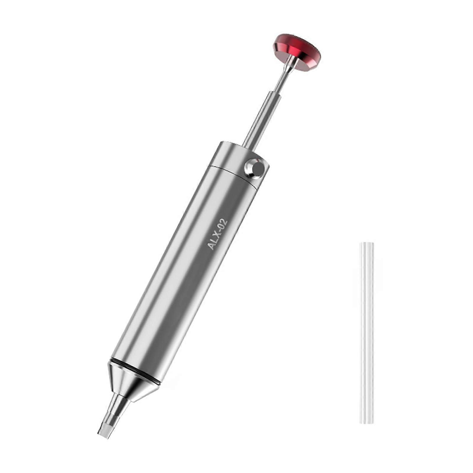 Desoldering Pump Vacuum Tool - Solder Removal Sucker Pen, Compatible with All Soldering Applications in Durable Plastic