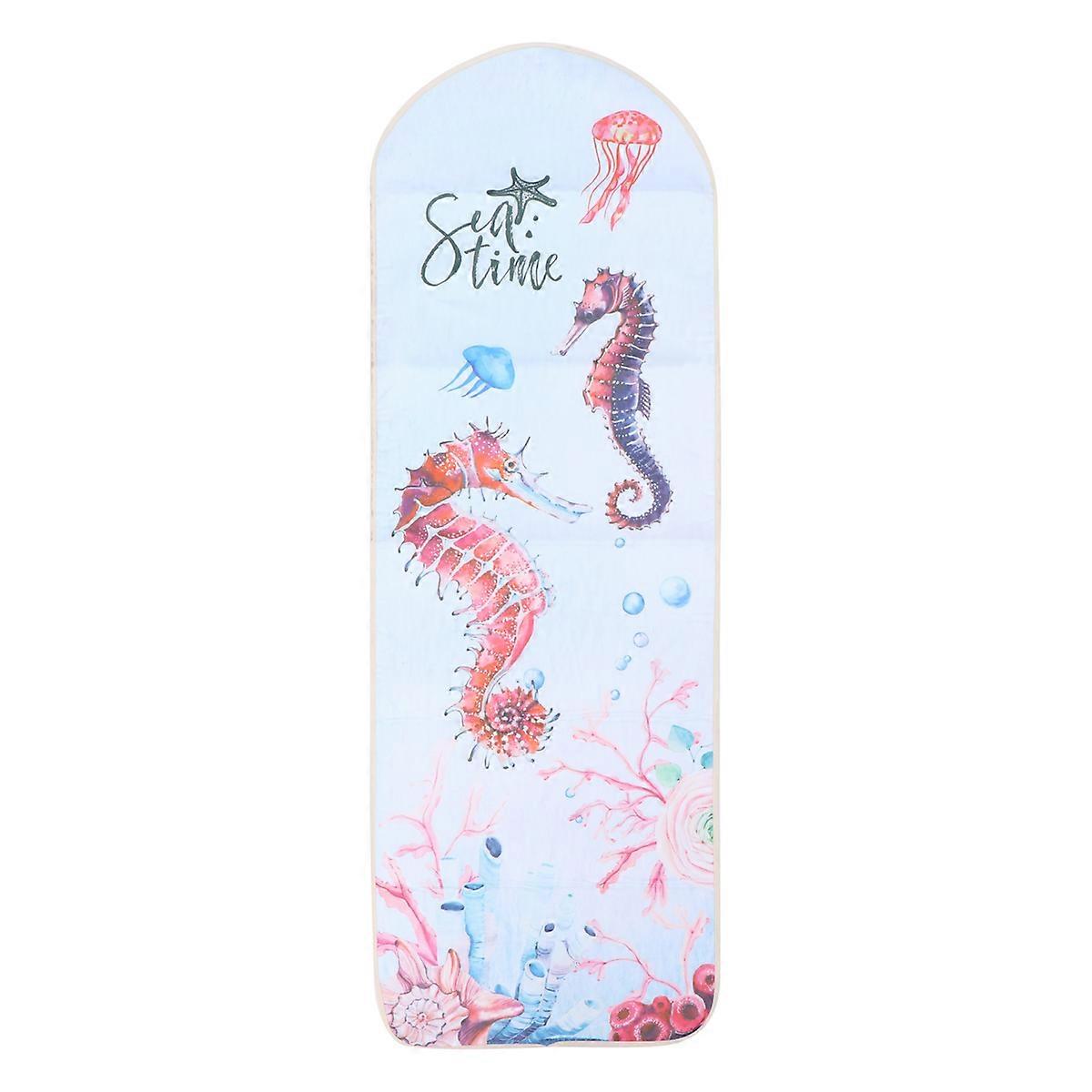 Fashion Ironing Board Cover Ocean Series Pattern Ironing Cloth Digital Printing Ironing Board Cover Protective Cover Stain Resistant Cover( Pattern)