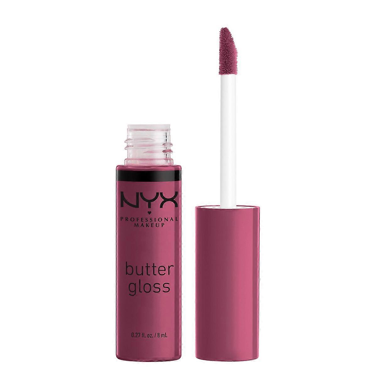 Nyx Professional Makeup Butter Lip Gloss, 41 Cranberry Pie - 0.27 Fl Oz