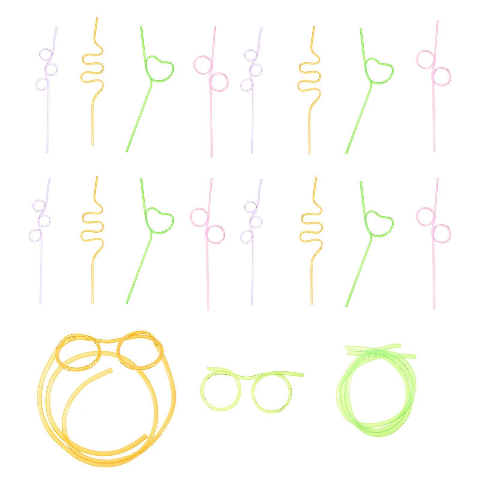 Unique Silly Straw, Provides Amusement While Sipping Drinks, Compact and Durable