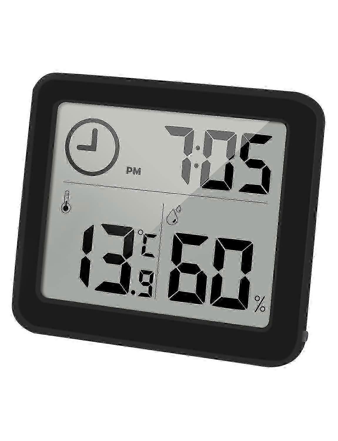 Digital Temp & Humidity Meter Indoor Thermometer Hygrometer 3.2" LCD Screen