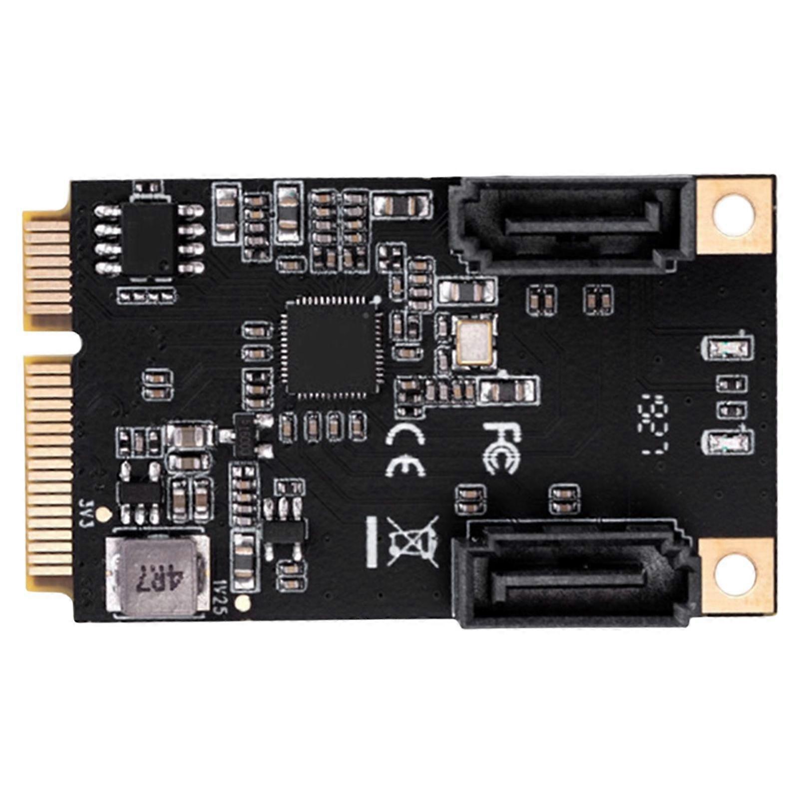 PCIe PCI Express auf SATA3.0 2-Port SATA Expansion Controller Kartenadapter