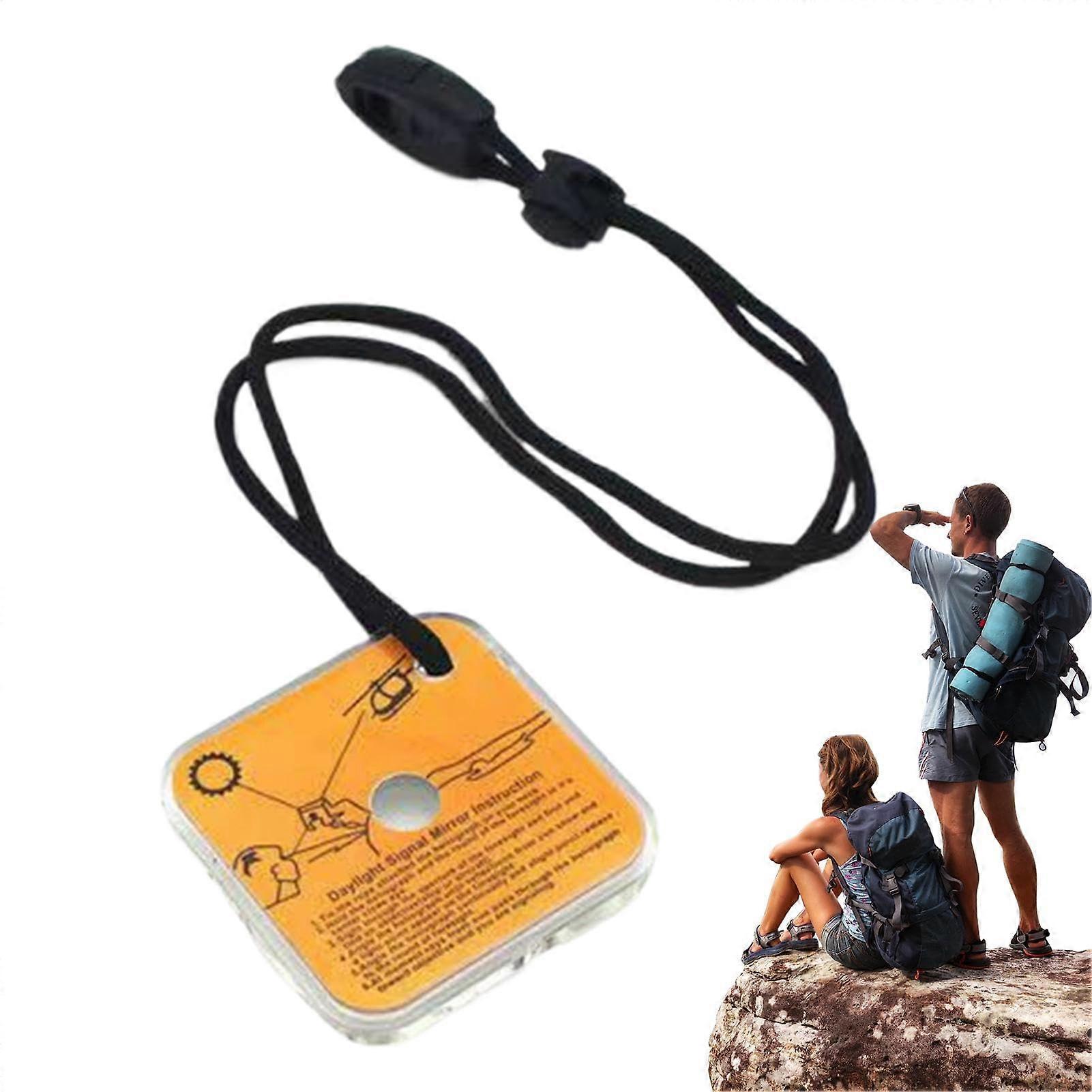 Signal Mirror Survival Signal Mirror  Reflective Survival Visual Mirror