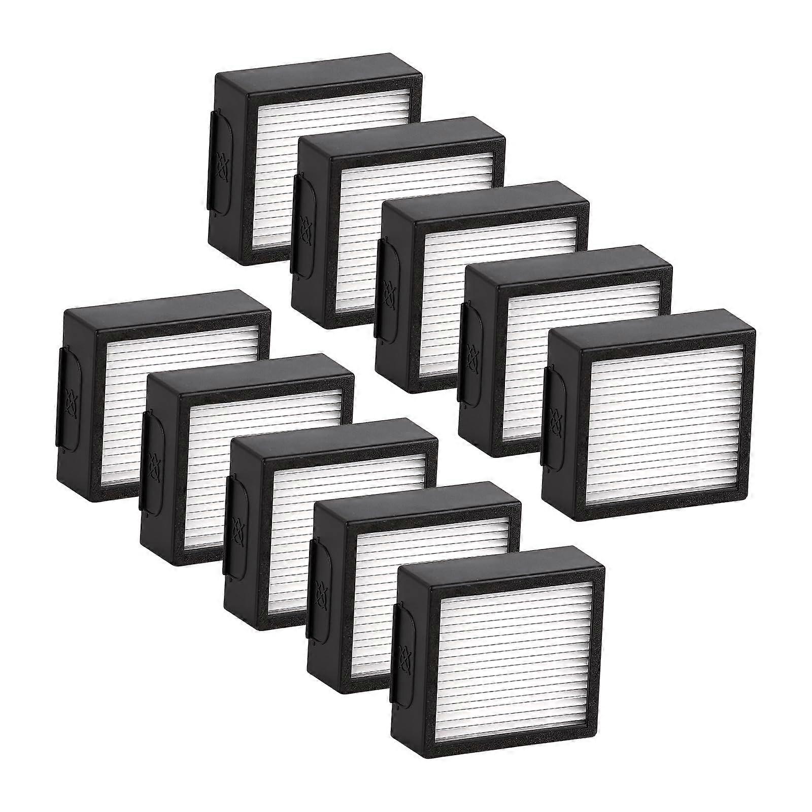 Replacement HEPA Filter for iRobot Roomba Combo J7+, J9+, and 10 Max - Pack of 10 Compatible Vacuum Accessories