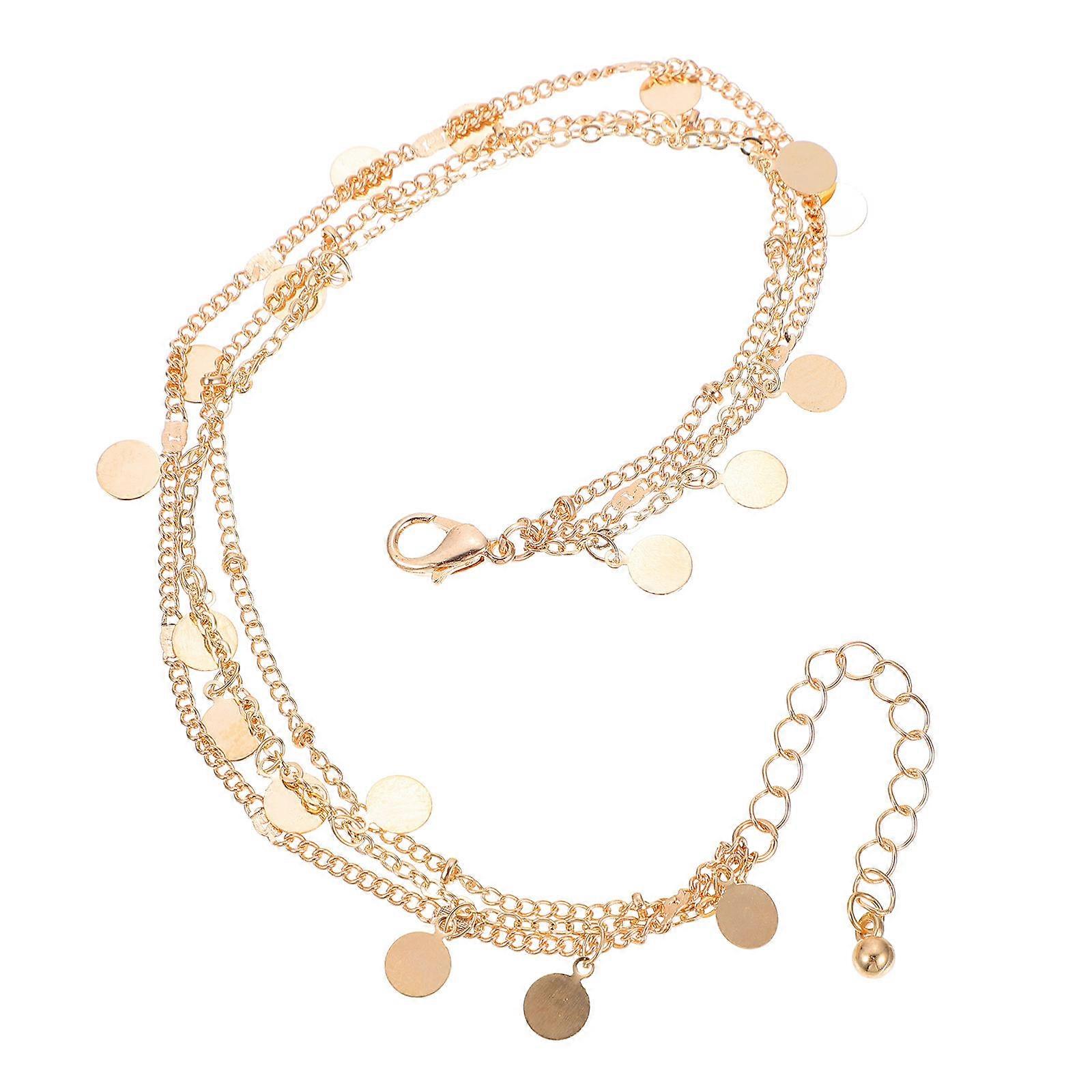 Classy beachy foot chain, enhancing femininity with its unique design