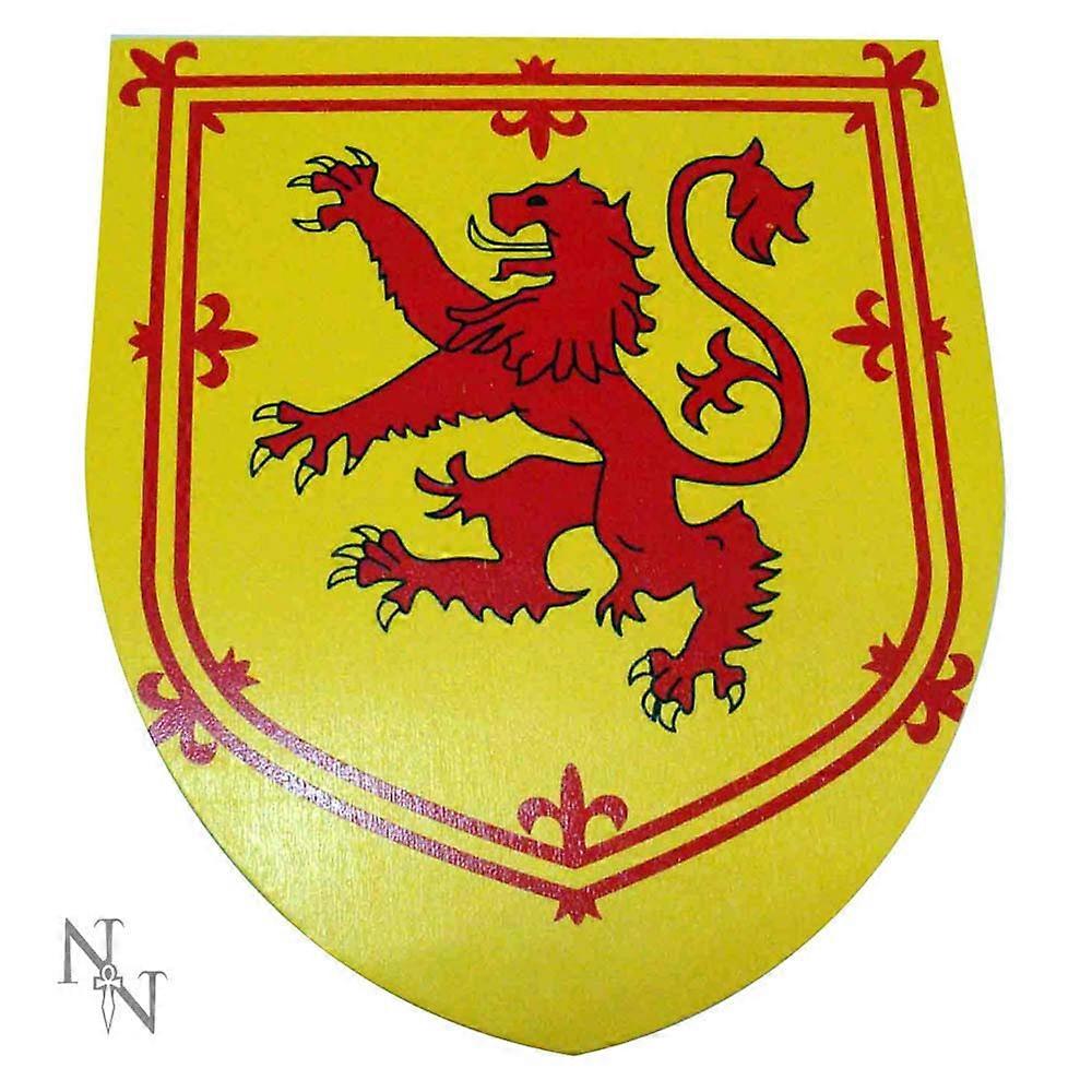 Red And Yellow Rampant Lion Shield Toy