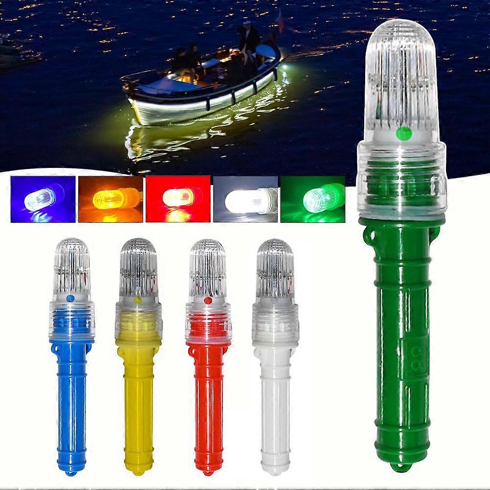 Light Control LED Fish Attractor Light, Submersible Fish Lure Lamp, Emergency Signals for Fishing Nets, Buoys & Boats