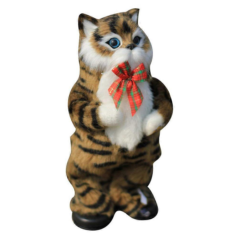 Interactive Yellow Cat Toy - Singing & Dancing Electric Doll for Kids