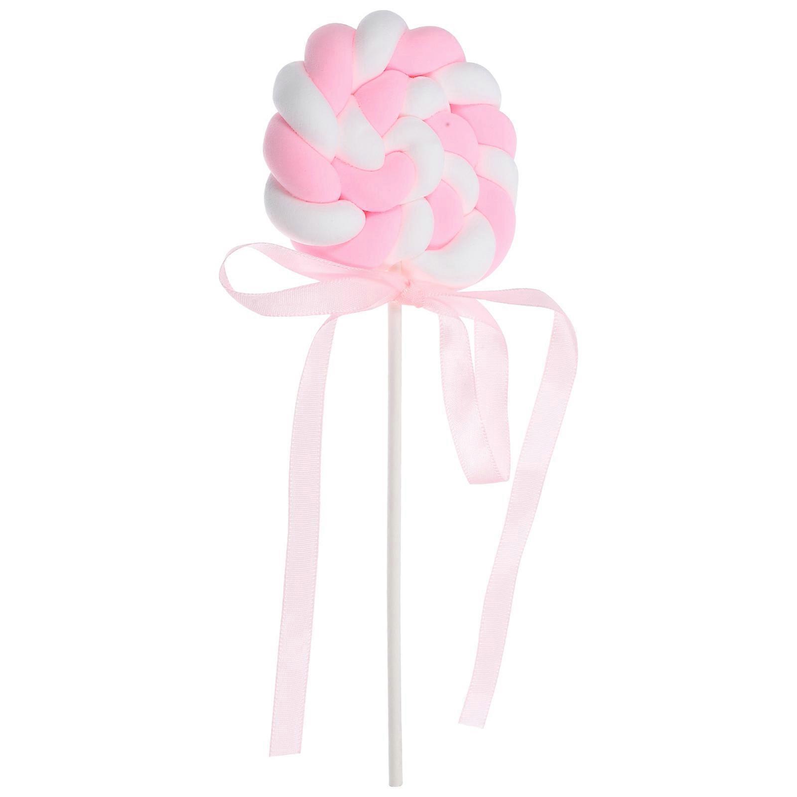 Photography Lollipop Prop Simulation Decoration Party Prop Photographers Event Organizers Pink 8.7 3.3 0.8in 1Set