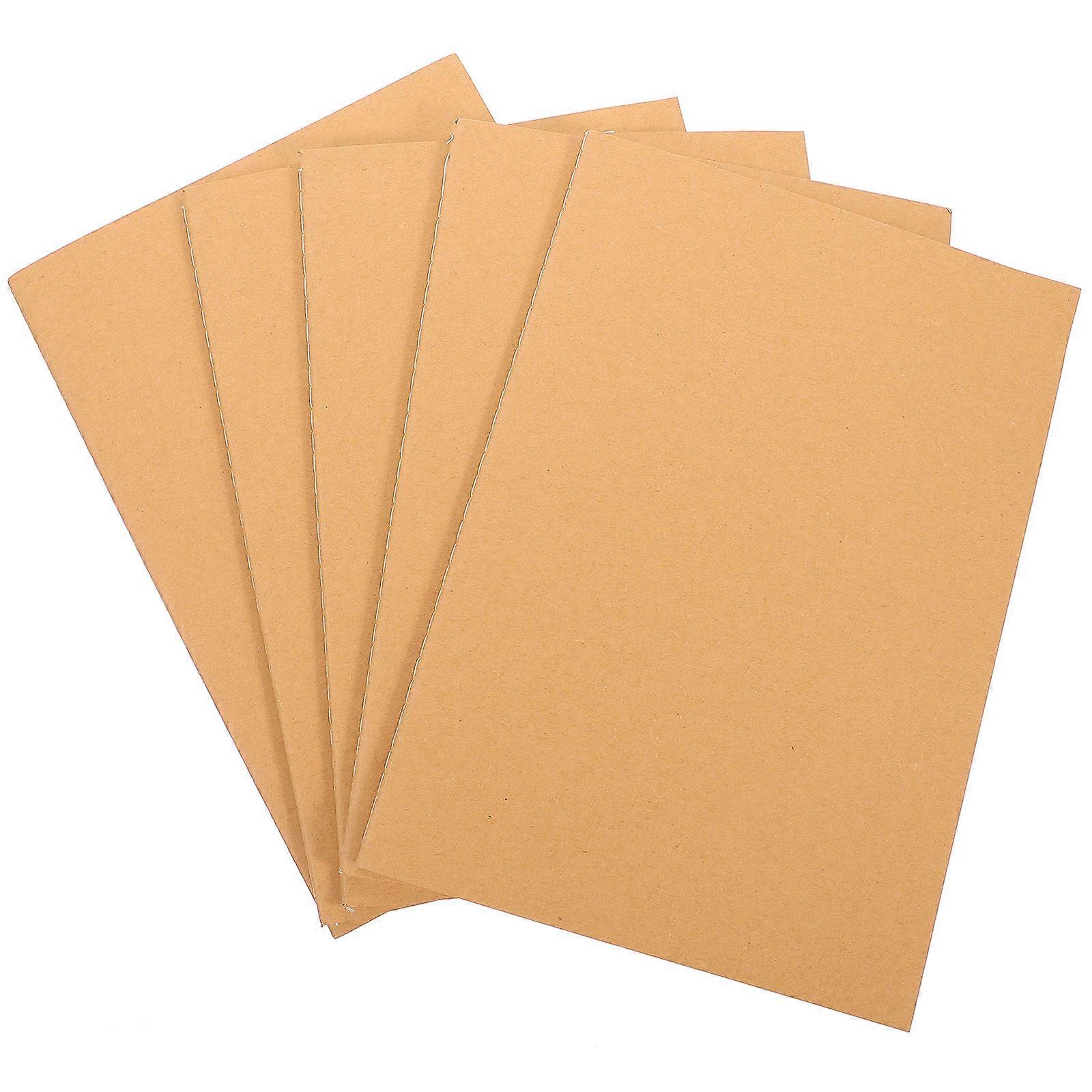 Simple Style Sketch Books Students Sketching Paper Plain Notebook For Outside Painting 5Pcs