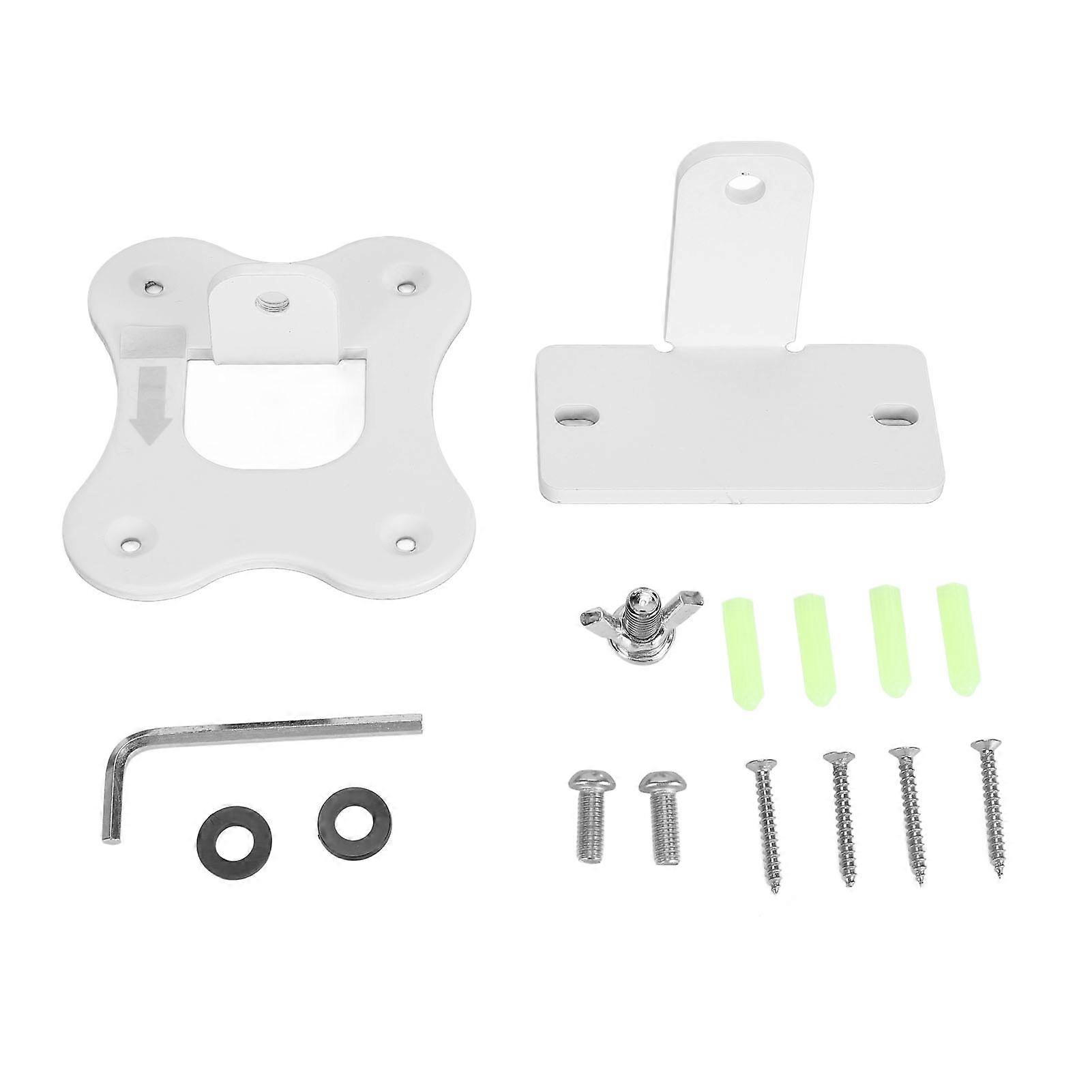 Professional, sturdy, stylish metal speaker wall mount for Genelec G2 HIFI active speaker, white