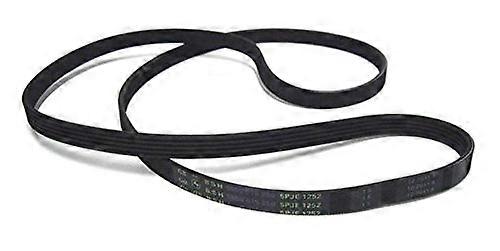 Washing Machine Belt 5PJE 1252 Ribbed Black Compatible Replacement Drive Belt 1252mm Length
