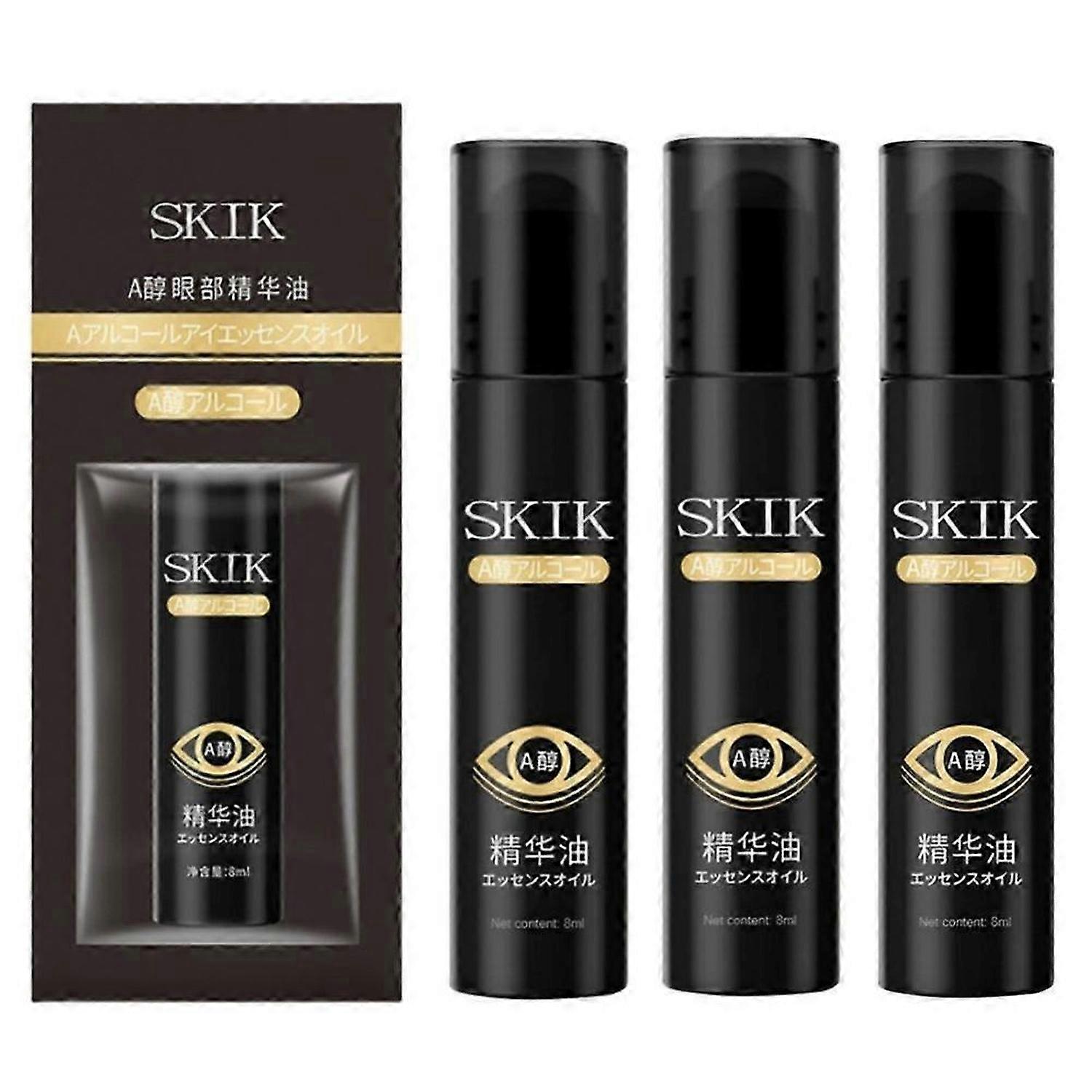 1-3pcs SKIK Under Eye Roller Essence Oil For Dark Circles And Puffiness Reduce Fine