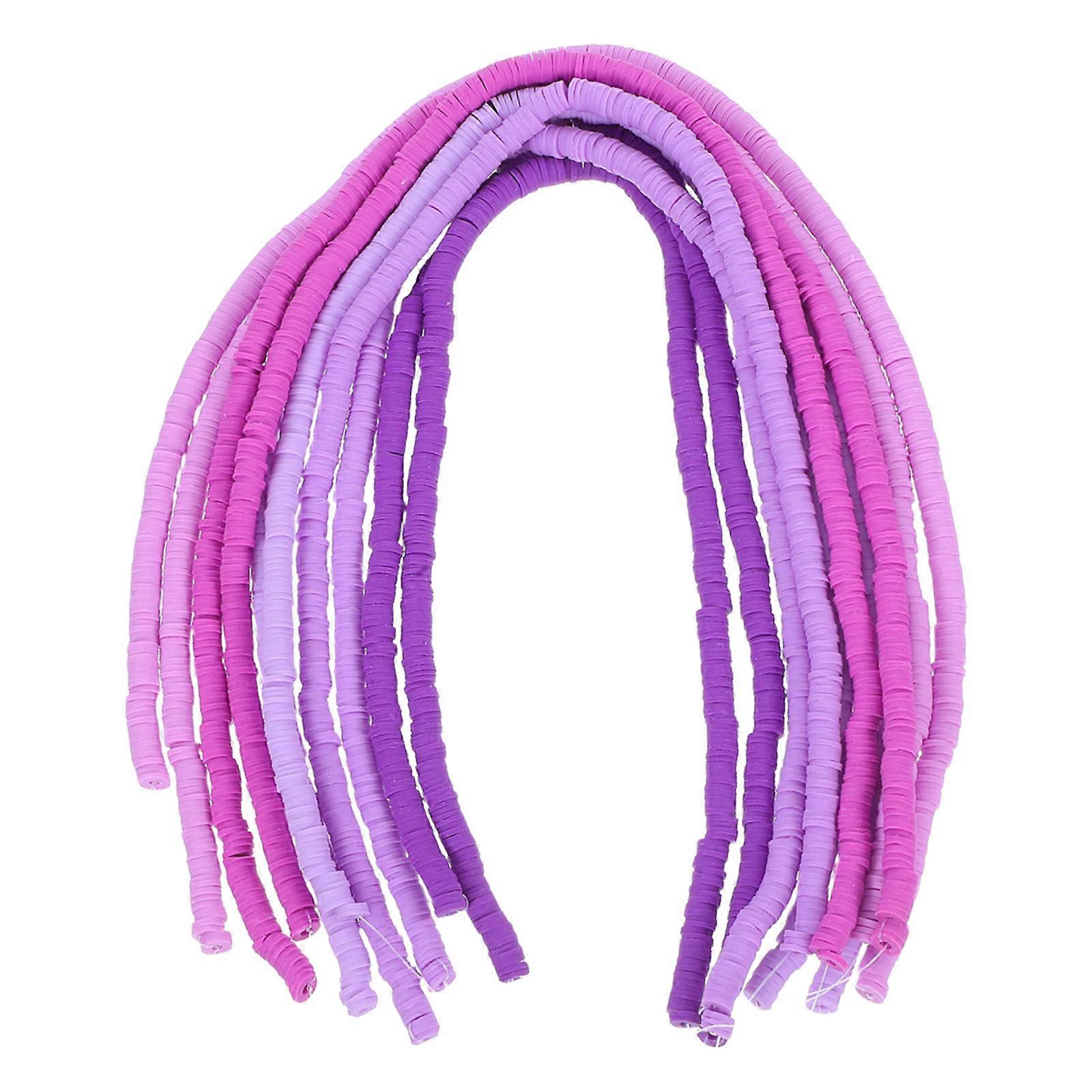 Clay Beads Strands Polymer Clay Beads Round Shape Assorted Color Crafting Bracelets and Necklaces Jewelry Making 10Pack