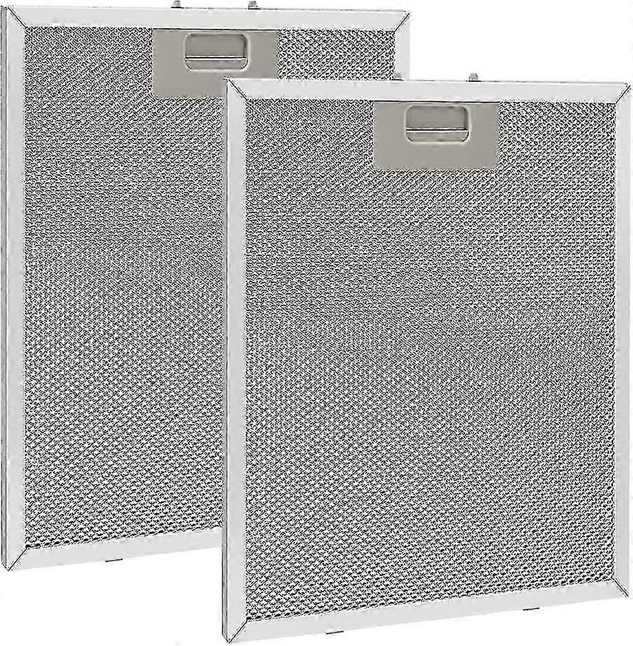 Mesh Aluminum AntiGrease Washable Metal Grease Filter 320x260mm for Kitchen Hoods Silver