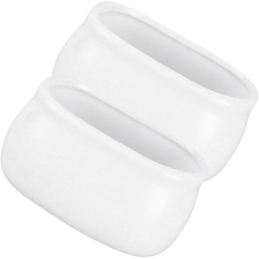 Sugar Cube Holder Ceramic Coffee Sugar Containers Restaurant Use 10X5X5CM Seasoning Container 2Pcs