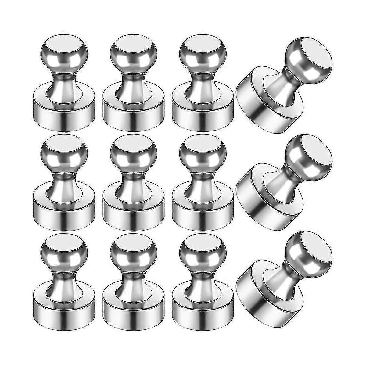 20pcs Whiteboard Push Pins, Small Office Magnets, Classroom Map Magnets, Strong Magnetic Pins