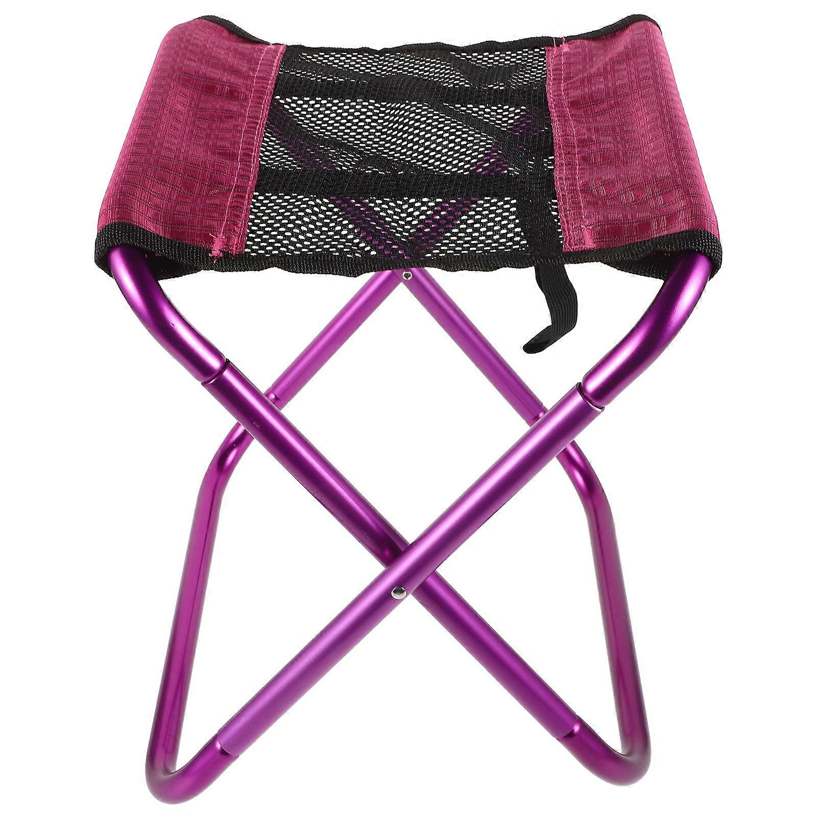 Lightweight Portable Folding Camping Stool with Oxford Fabric and Metal Frame – Ergonomic Design for Outdoor Sports, Travel, Fishing, Hiking, and